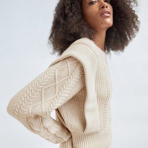 Babaton Seek Sweater in Heather Birch